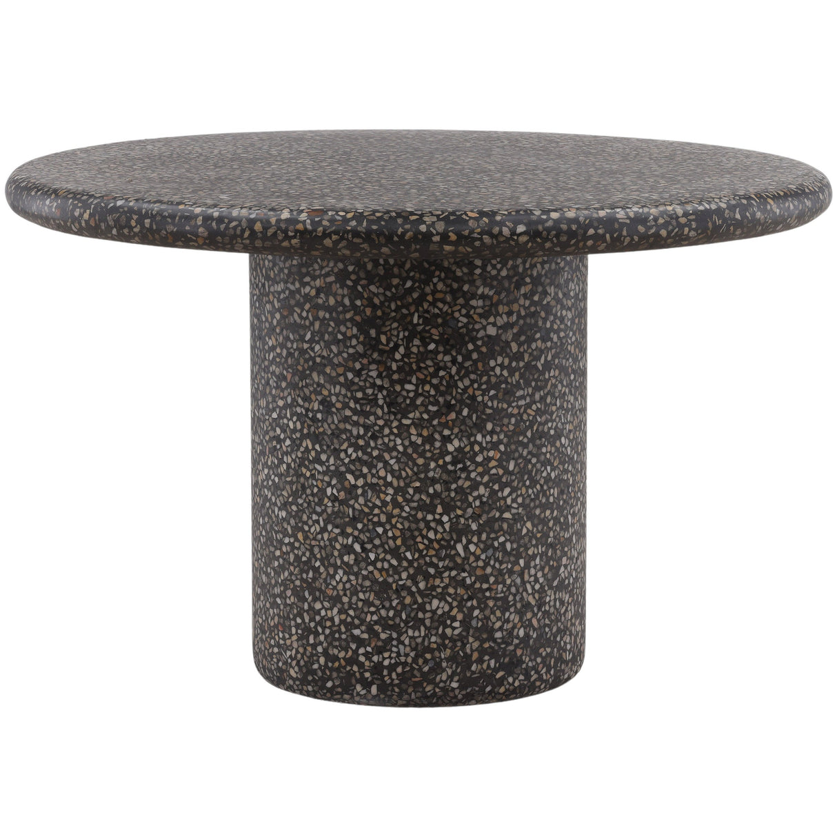Cassius Outdoor Dining Table, Black by Dovetail at Eve Furniture