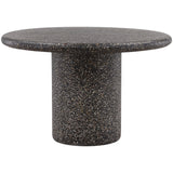 Cassius Outdoor Dining Table, Black by Dovetail at Eve Furniture