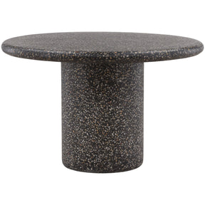 Cassius Outdoor Dining Table, Black by Dovetail at Eve Furniture
