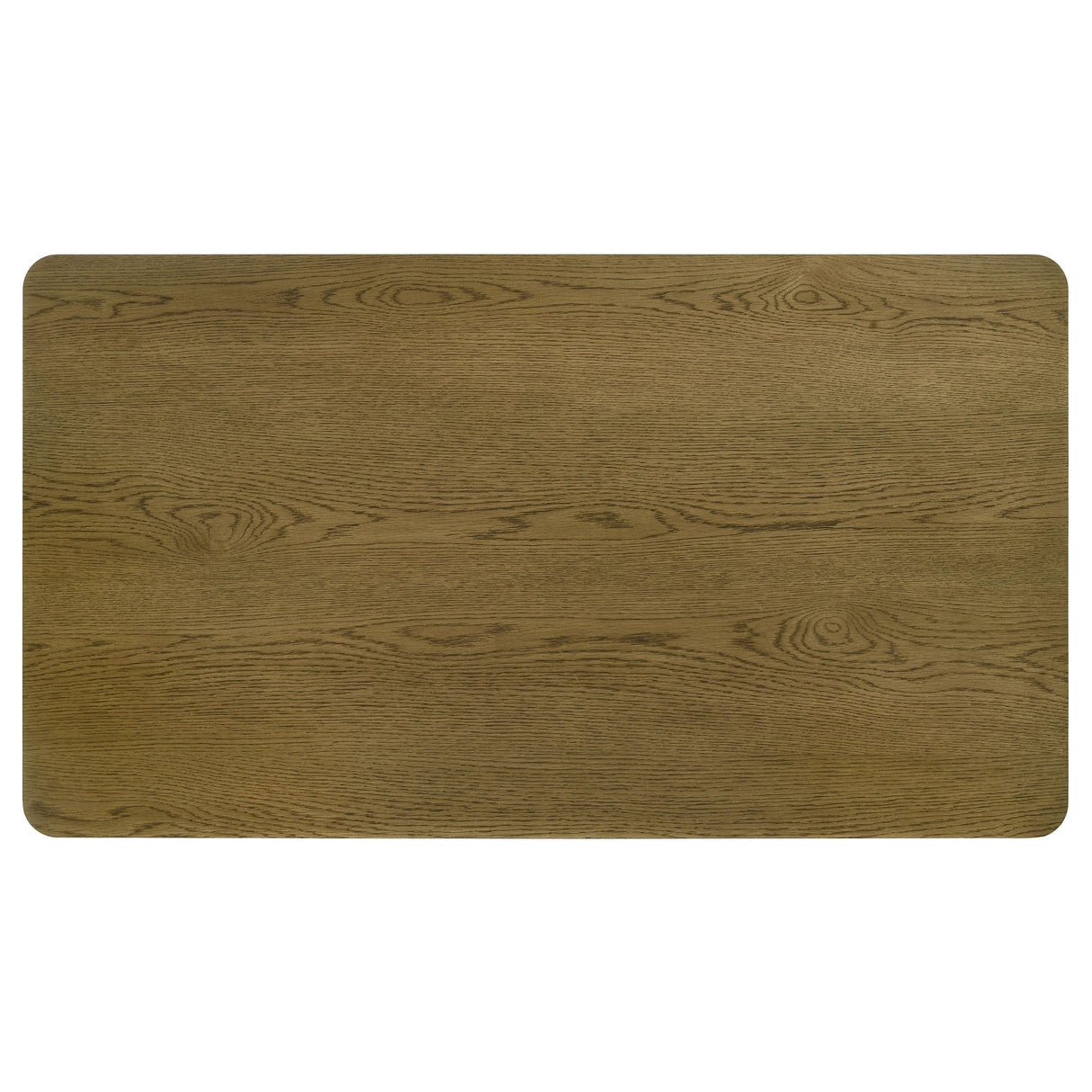 Castlewood Brown Oak Rectangular Dining Table by Coaster at Eve Furniture