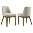 Castlewood Light Tan Side Chair, Set of 2 by Coaster at Eve Furniture