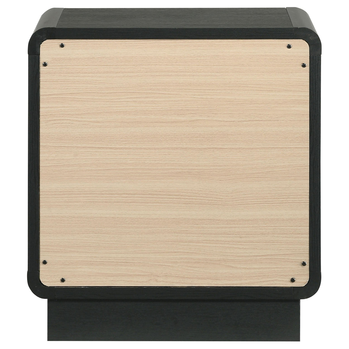 Cavelle Black 2-Drawer Nightstand by Coaster at Eve Furniture