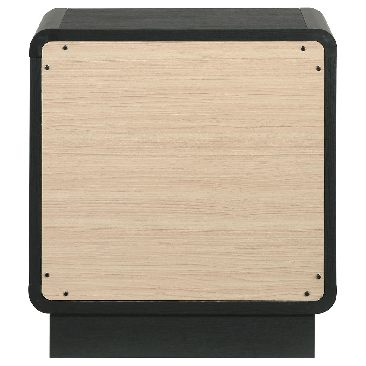 Cavelle Black 2-Drawer Nightstand by Coaster at Eve Furniture