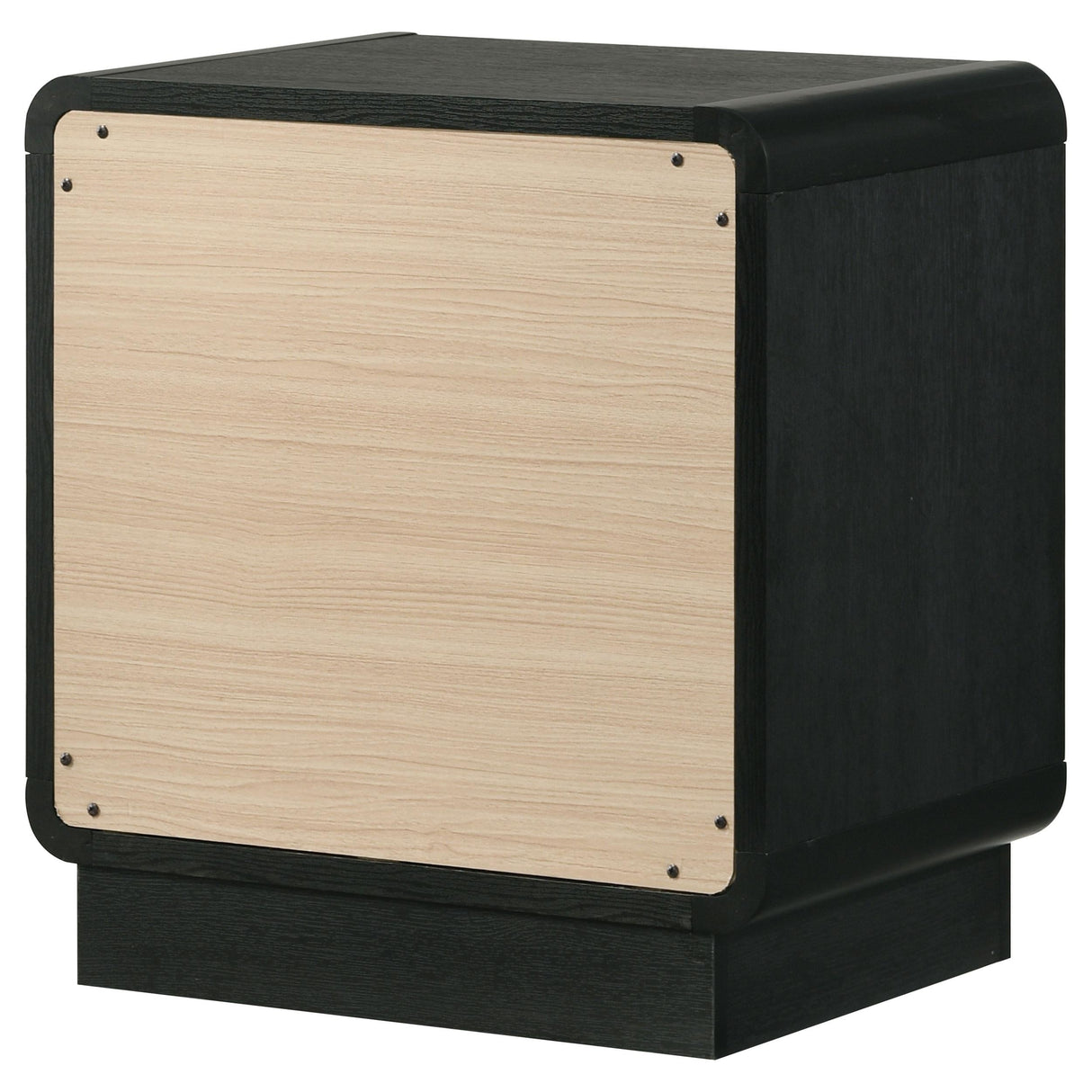 Cavelle Black 2-Drawer Nightstand by Coaster at Eve Furniture