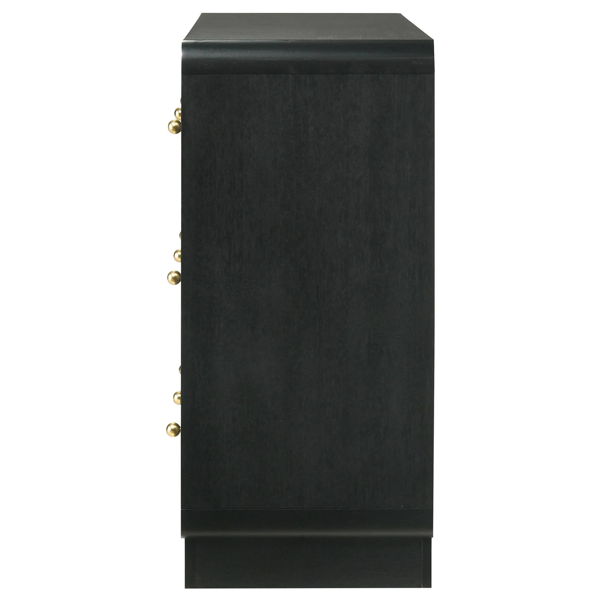 Cavelle Black 6-Drawer Dresser Cabinet by Coaster at Eve Furniture