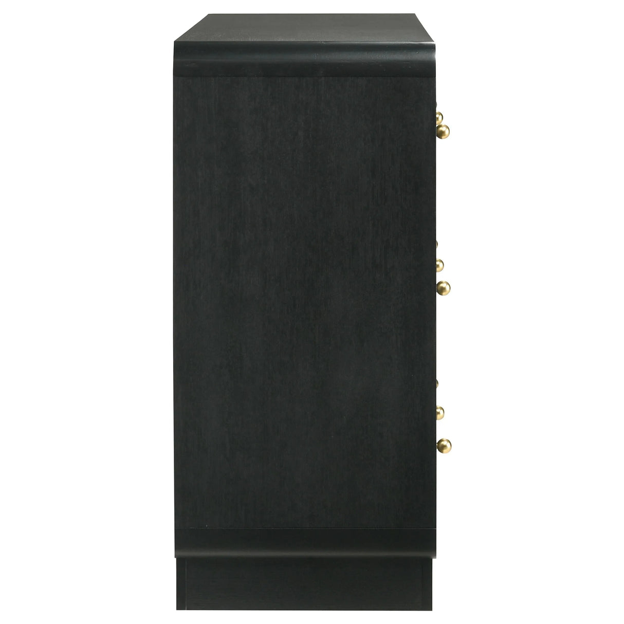 Cavelle Black 6-Drawer Dresser Cabinet by Coaster at Eve Furniture