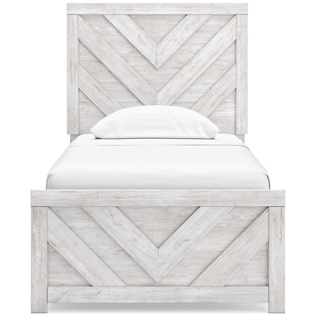Cayboni Whitewash Panel Youth Bedroom Set by Ashley at Eve Furniture