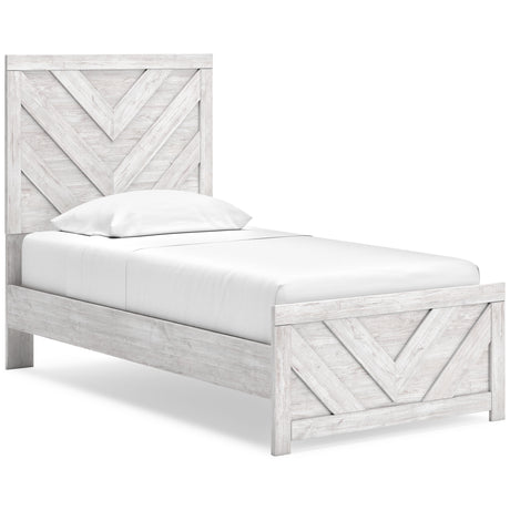 Cayboni Whitewash Panel Youth Bedroom Set by Ashley at Eve Furniture