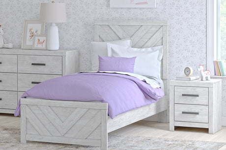 Cayboni Whitewash Panel Youth Bedroom Set by Ashley at Eve Furniture