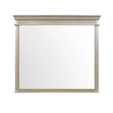 Celandine Silver Upholstered Panel Bedroom Set by Homelegance at Eve Furniture