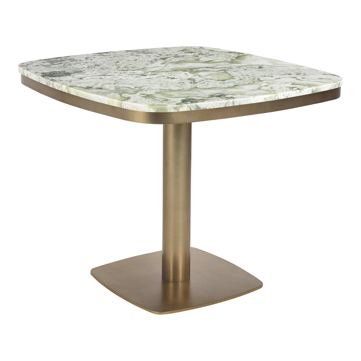 Celeste Green Onyx Marble Cafe Table by Moe's Home at Eve Furniture