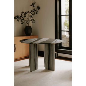 Celia Multicolor Marble Round Dining Table