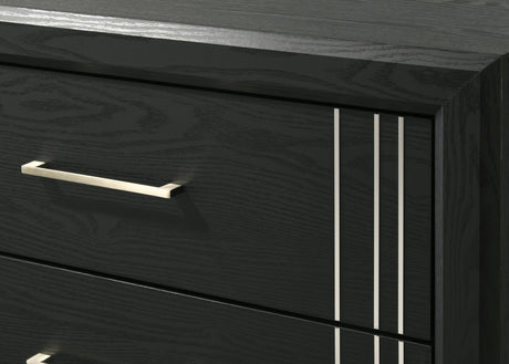 Charlie Charcoal Chest by Crown Mark at Eve Furniture