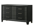 Charlie Charcoal Dresser by Crown Mark at Eve Furniture