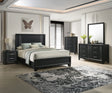 Charlie Charcoal Panel Bedroom Set by Crown Mark at Eve Furniture