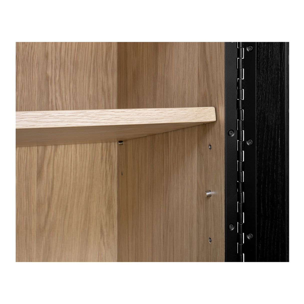 Charlotte Black Tall Cabinet by Moe's Home at Eve Furniture
