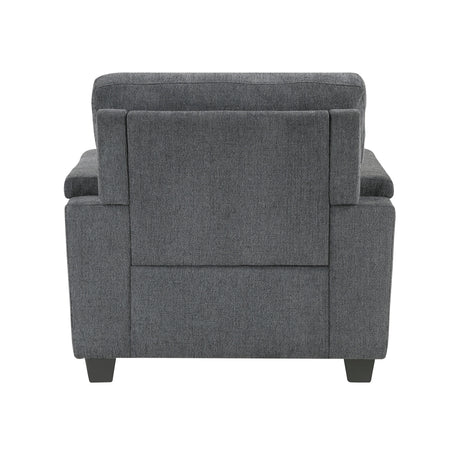 Chelsea Dark Gray Chair by Homelegance at Eve Furniture
