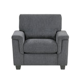 Chelsea Dark Gray Chair by Homelegance at Eve Furniture