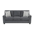 Chelsea Dark Gray Sofa by Homelegance at Eve Furniture