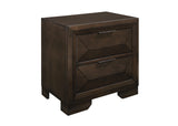 Chesky Warm Espresso Bookcase Storage Platform Bedroom Set by Homelegance at Eve Furniture