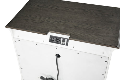 Chesterton Two-tone Panel Bedroom Set by Homelegance at Eve Furniture