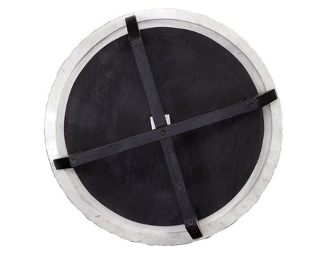 Chrissy 32″ Solid White Marble Top Coffee Table by Steve Silver at Eve Furniture