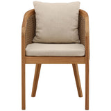 Cian Outdoor Dining Chair, Sand, Set of 2 by Dovetail at Eve Furniture