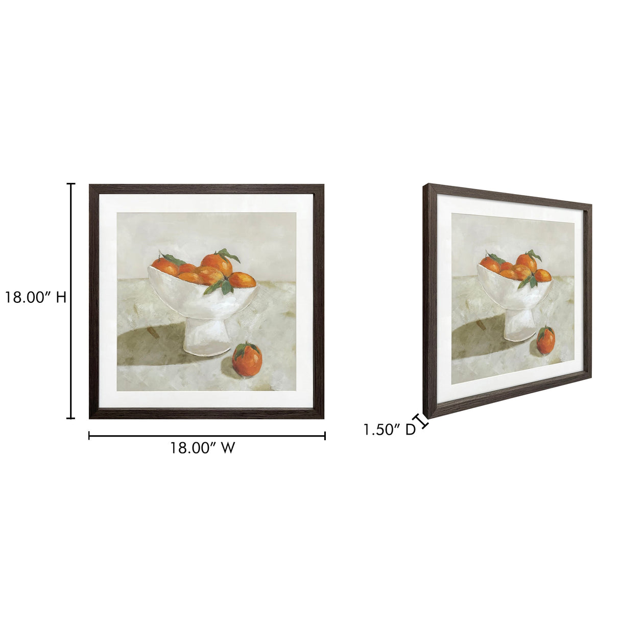 Citrine Multicolor Framed Painting by Moe's Home at Eve Furniture