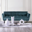 Civellutino Teal Sofa by Furniture of America at Eve Furniture