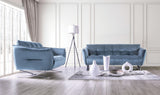 Civellutino Light Blue Chair by Furniture of America at Eve Furniture