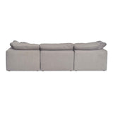 Clay Light Grey Modular Sofa by Moe's Home at Eve Furniture