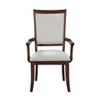Claymont Cherry Dining Arm Chair, Set of 2 by Homelegance at Eve Furniture