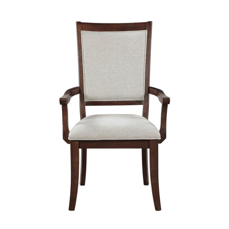Claymont Cherry Dining Arm Chair, Set of 2 by Homelegance at Eve Furniture