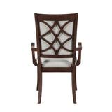 Claymont Cherry Dining Arm Chair, Set of 2 by Homelegance at Eve Furniture