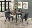 Clemente Gray Dining Set by Homelegance at Eve Furniture
