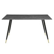 Clemente Gray Dining Table by Homelegance at Eve Furniture