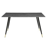 Clemente Gray Dining Table by Homelegance at Eve Furniture