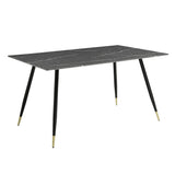 Clemente Gray Dining Table by Homelegance at Eve Furniture