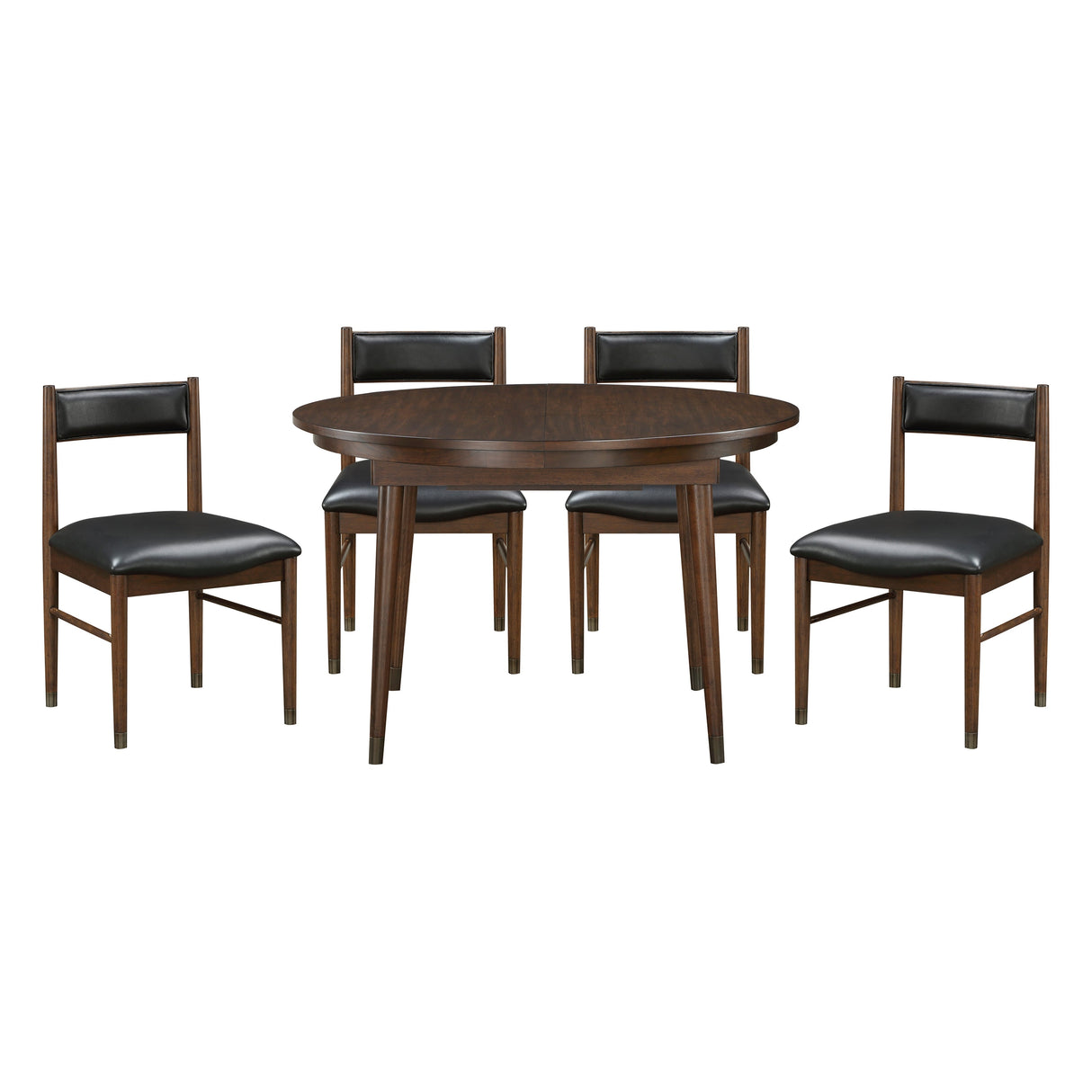 Clive Cherry Extendable Dining Set by Homelegance at Eve Furniture