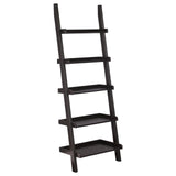 Colella Cappuccino 5-Shelf Ladder Bookcase by Coaster at Eve Furniture