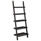 Colella Cappuccino 5-Shelf Ladder Bookcase by Coaster at Eve Furniture