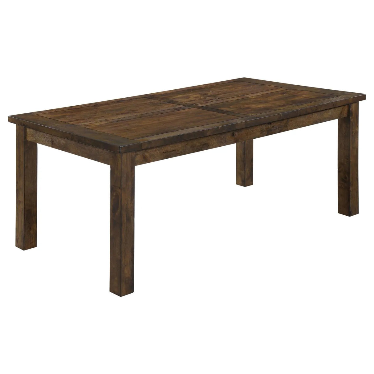 Coleman Rustic Golden Brown 5-Piece Dining Set by Coaster at Eve Furniture