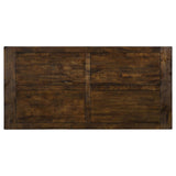 Coleman Rustic Golden Brown 5-Piece Dining Set by Coaster at Eve Furniture