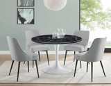 Colfax Side Chair Stone, Set of 2 by Steve Silver at Eve Furniture