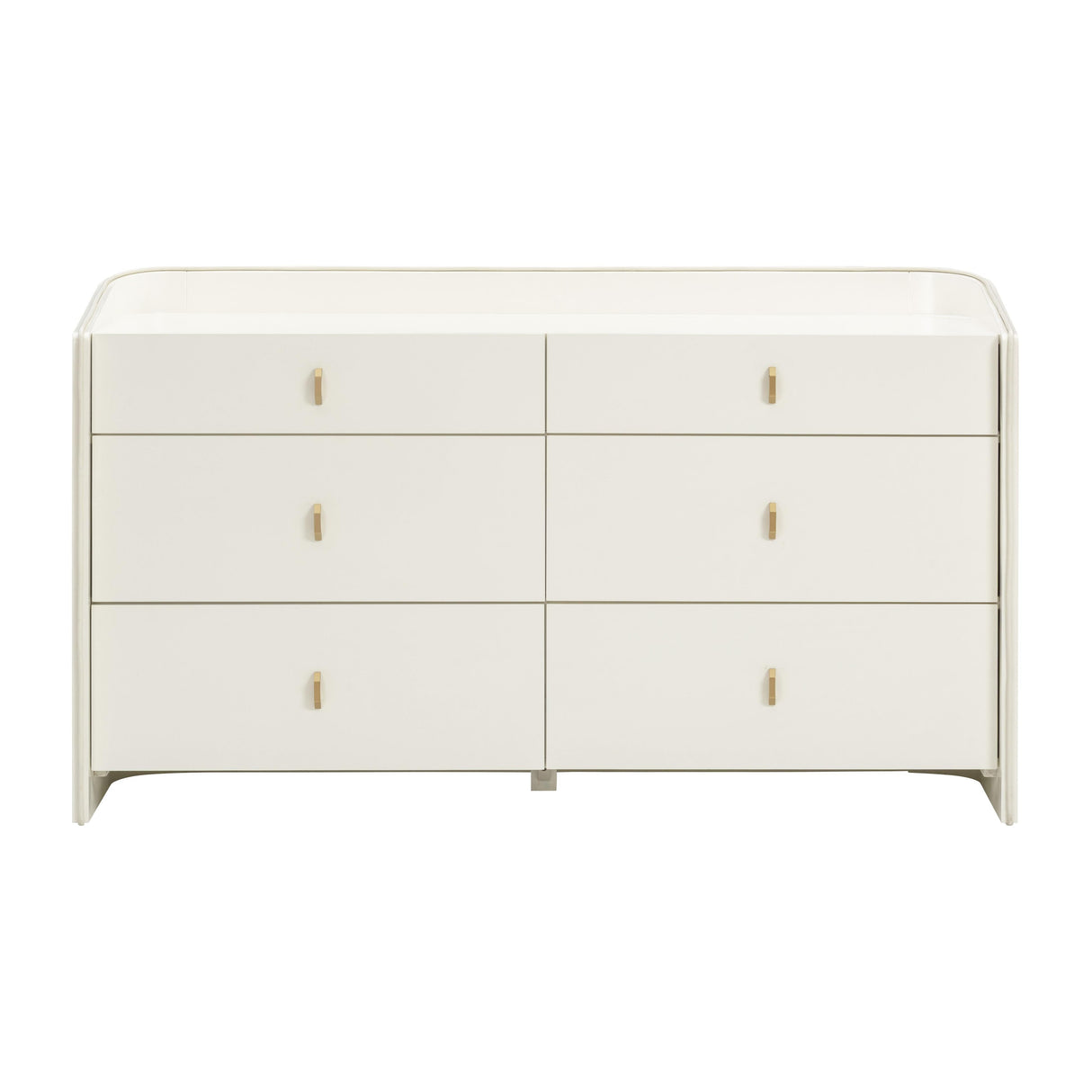 Collins Cream 6-Drawer Dresser by TOV Furniture at Eve Furniture