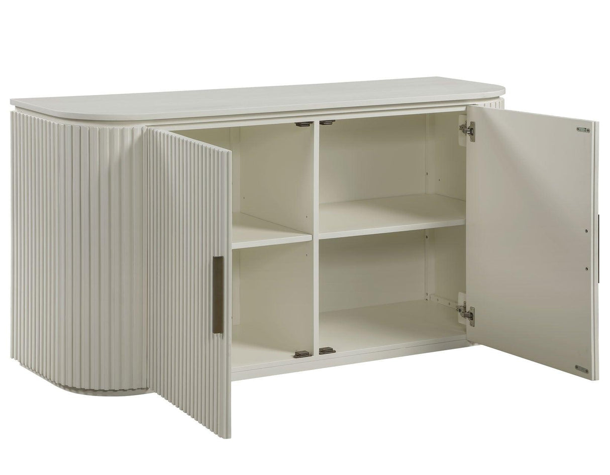 Colvin Server, White by Steve Silver at Eve Furniture