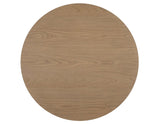 Colvin Toffee Finish 36″ Round Castered Coffee Table by Steve Silver at Eve Furniture