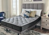 Comfort Plus Gray Queen Mattress by Ashley at Eve Furniture