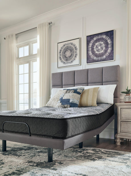 Comfort Plus Gray Queen Mattress by Ashley at Eve Furniture