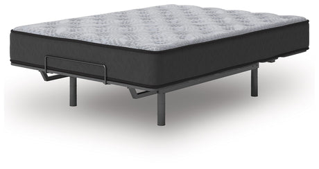 Comfort Plus Gray Queen Mattress by Ashley at Eve Furniture